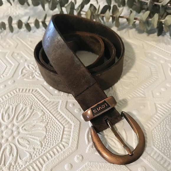 Levi's Accessories - levi’s | vintage brown leather belt